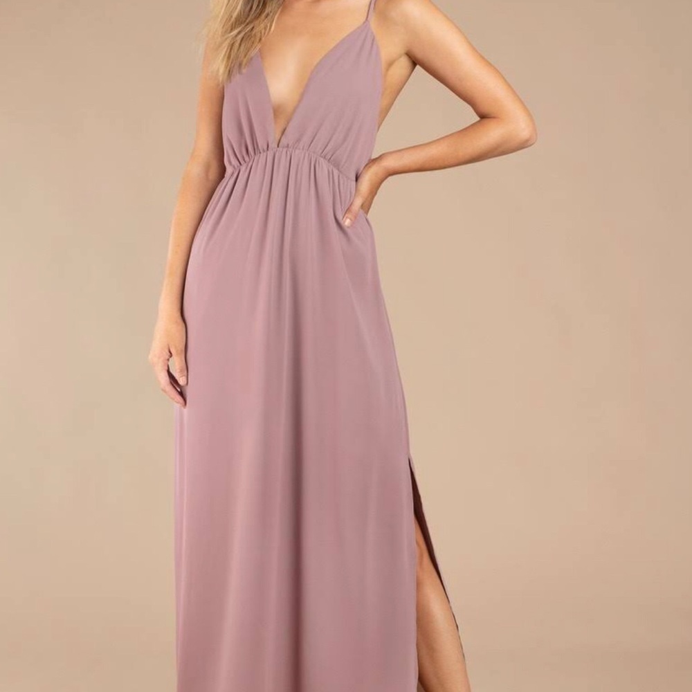 Mauve Dress - Tobi